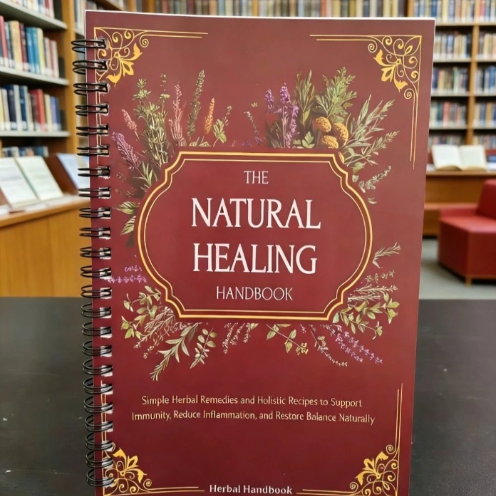 Holistic Health & Wellness - Natural Healing Handbook Spiral Bound Guidebook