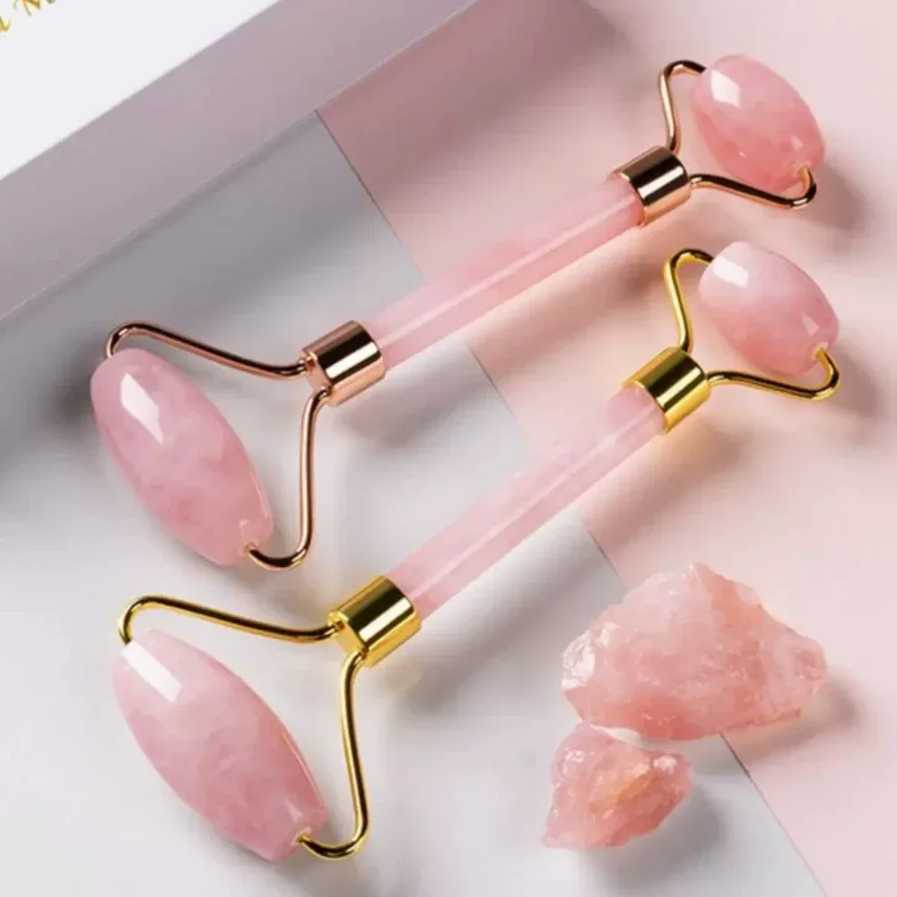 Jade Gua Sha Tool - 3Pcs Gua Sha Scraper Board Roller