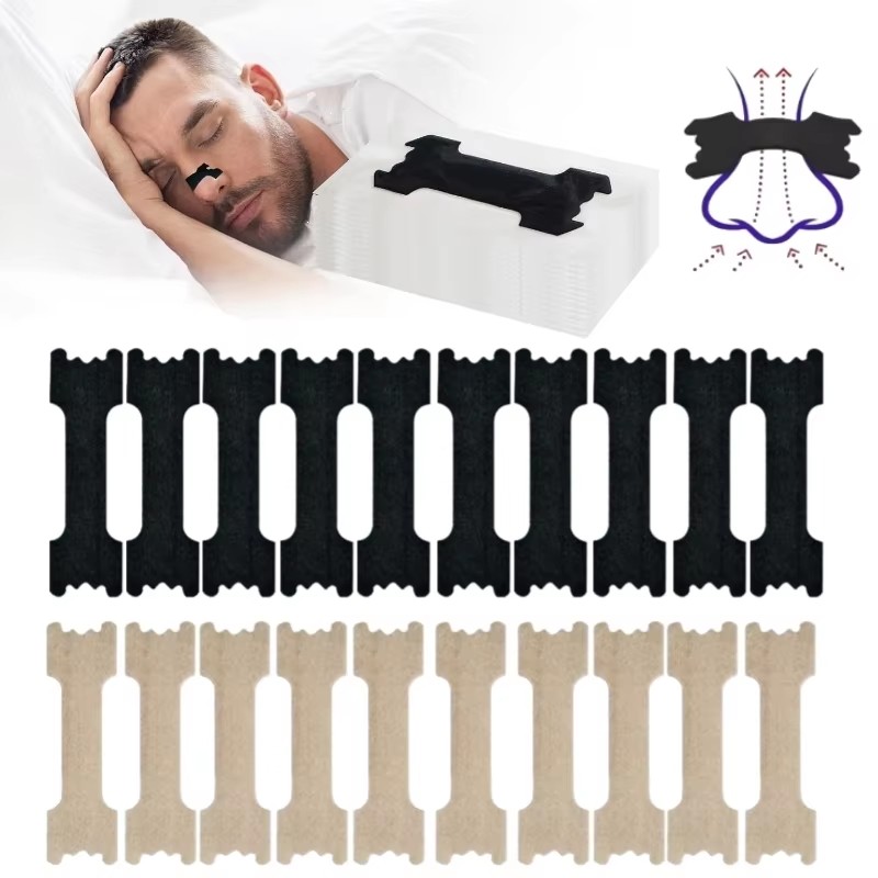 Health & Wellness Unlimited - 10-100pcs Anti-snoring Strips Easier to Breathe