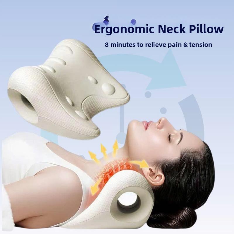 Neck Traction Pillow - [CO]Ergonomic Neck And Shoulder Massage Pillow