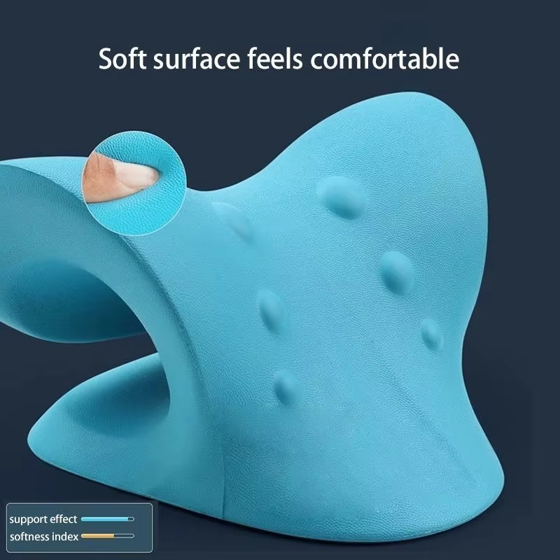 Neck Shoulder Stretcher Relaxe - Neck Traction Pillow recension och pris
