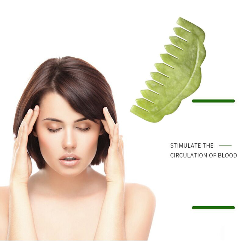 Natural Green Xiuyu Gua Sha Bo - Jade Gua Sha Tool recension och pris
