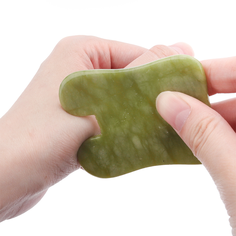 Natural Green Xiuyu Gua Sha Bo - Jade Gua Sha Tool recension och pris