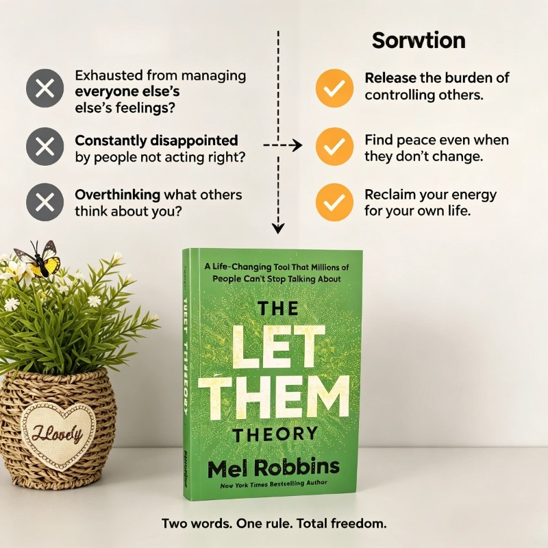 The Let Them Theory By Mel Rob - Health & Wellness Unlimited recension och pris