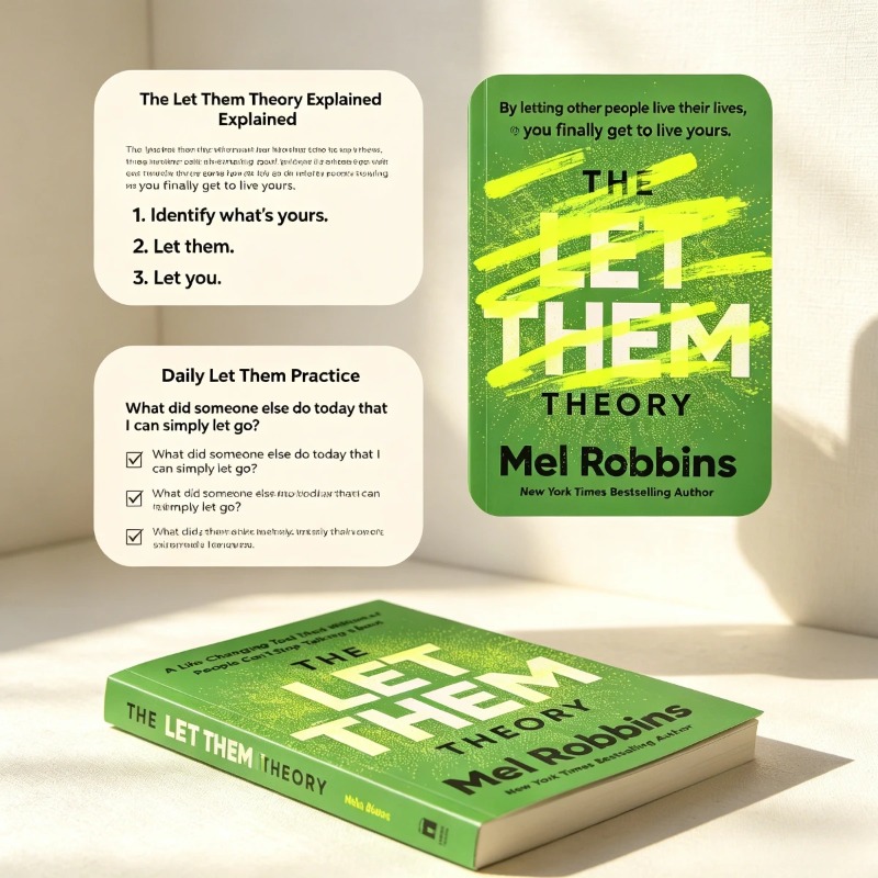 The Let Them Theory By Mel Rob - Health & Wellness Unlimited recension och pris