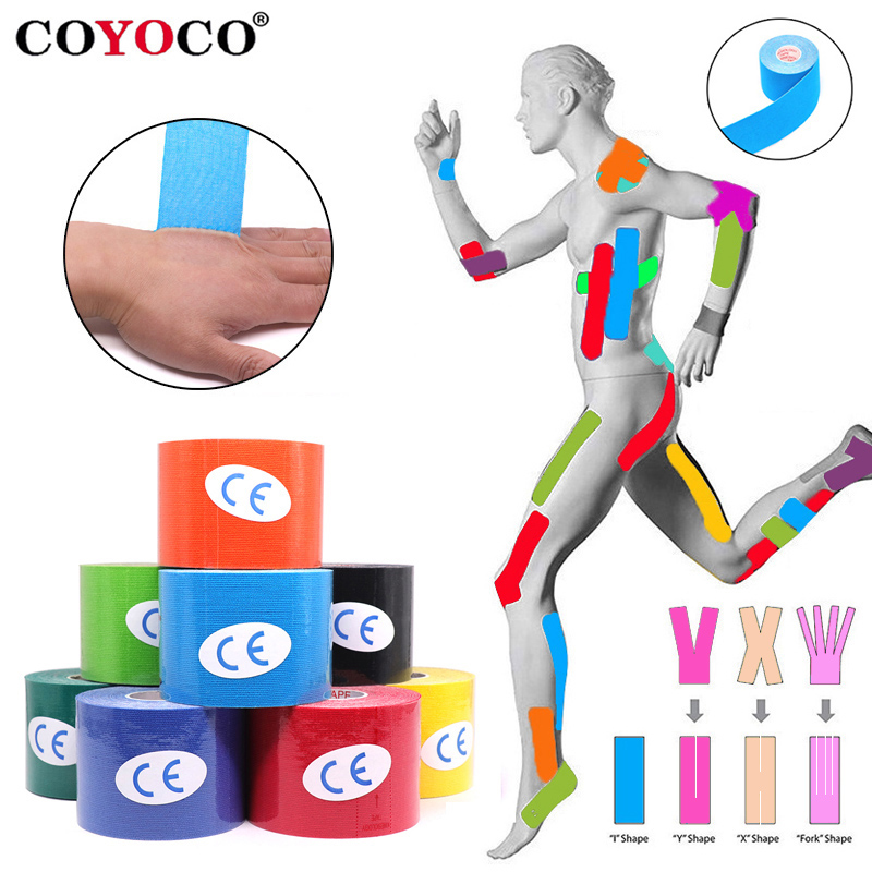 Width 2.5cm-10cm Kinesiology T - Sports Taping Precut recension och pris