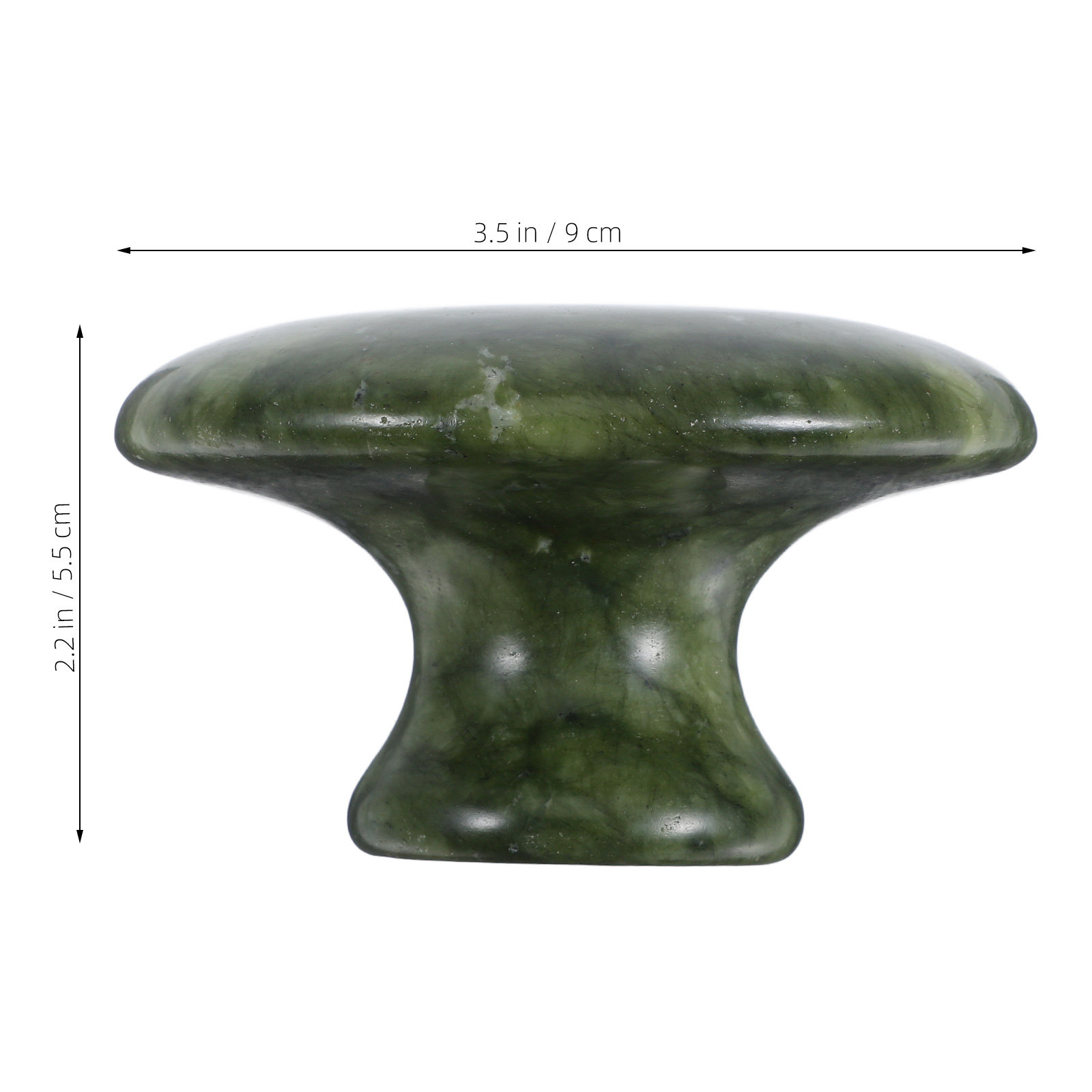 Mushroom Shaped Jade Massage S - Jade Gua Sha Tool recension och pris