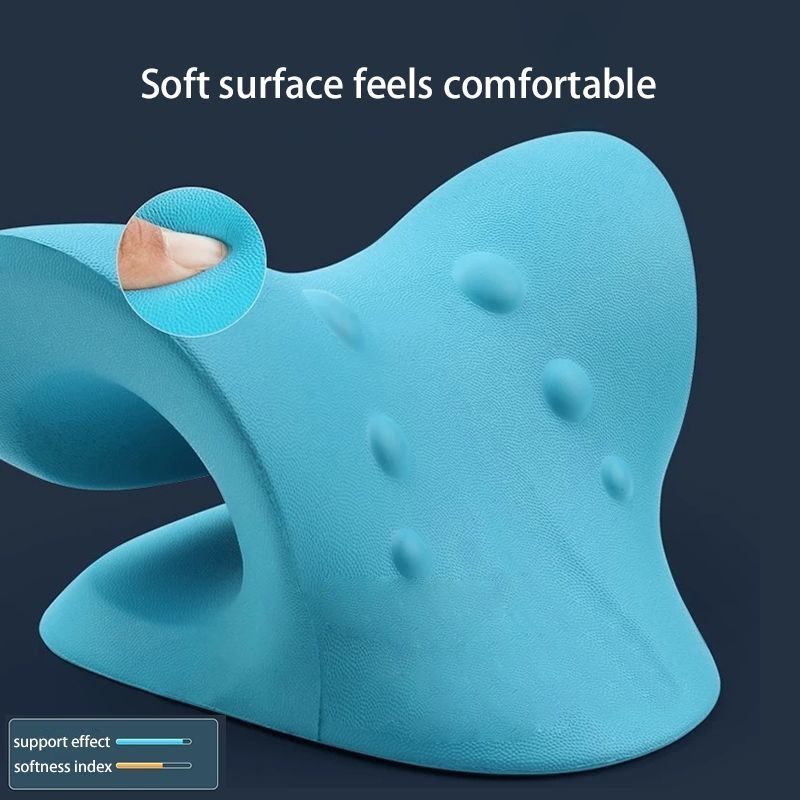 Neck Shoulder Stretcher Relaxe - Neck Traction Pillow recension och pris