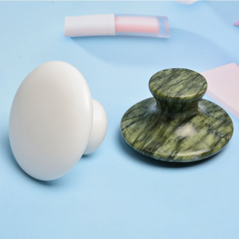 Natural Jade Mushroom Head Mas - Jade Gua Sha Tool recension och pris