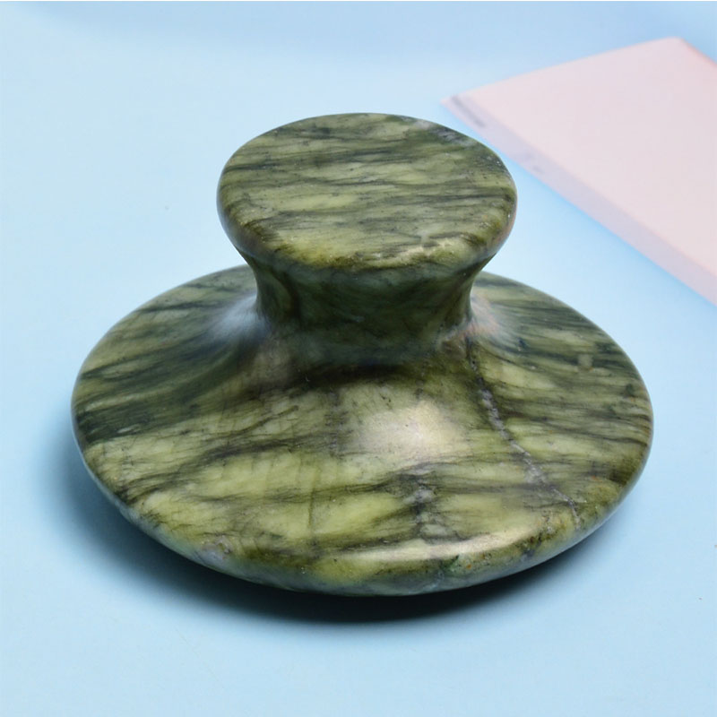 Natural Jade Mushroom Head Mas - Jade Gua Sha Tool recension och pris