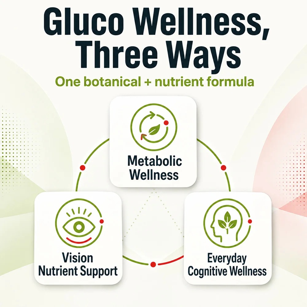 Gluco Supplements - Premium Fo - Holistic Health & Wellness recension och pris