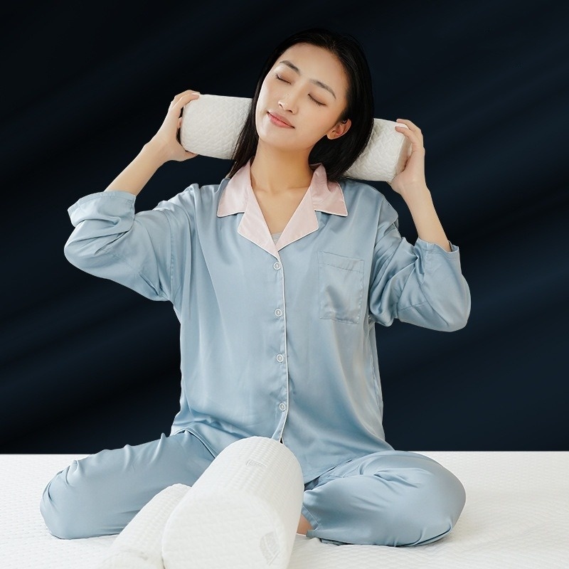Cervical Neck Roll Memory Foam - Neck Traction Pillow recension och pris