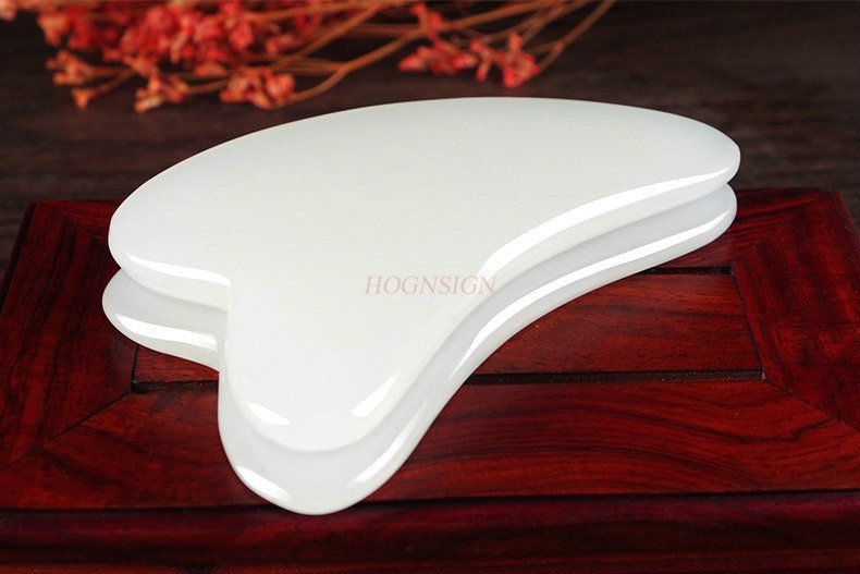 2pcs Natural jade facial shavi - Jade Gua Sha Tool recension och pris