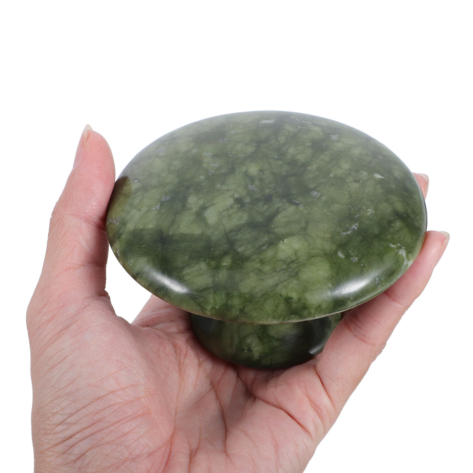Mushroom Head Jade Massage Sto - Jade Gua Sha Tool recension och pris