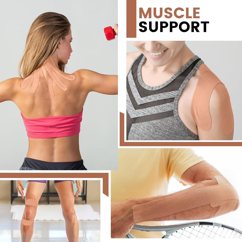 5 Roll Kinesiology Tape Precut - Kinesiology Tape Sports recension och pris