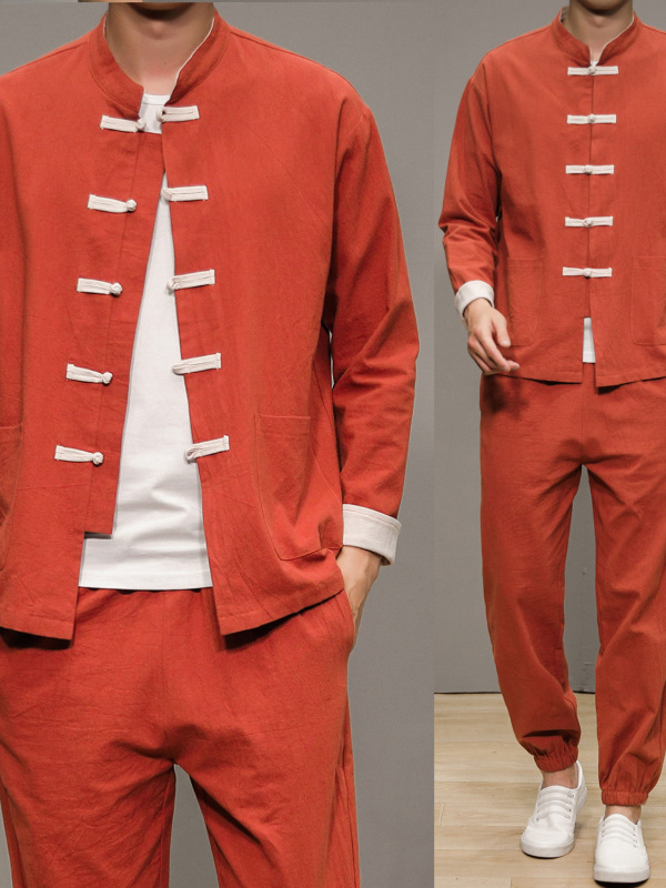 Chinese Style Cotton Linen Tan - Health & Wellness Unlimited recension och pris