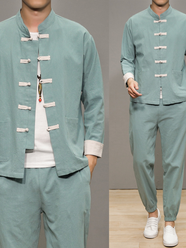 Chinese Style Cotton Linen Tan - Health & Wellness Unlimited recension och pris