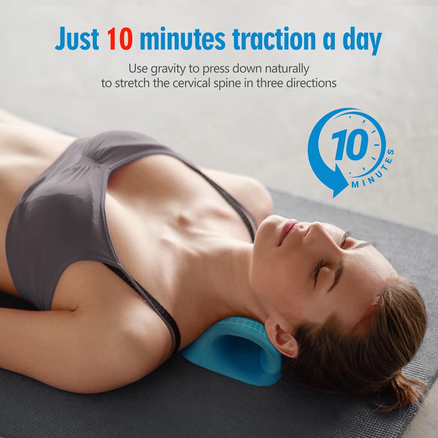 Neck Stretcher for Pain Relief - Neck Traction Pillow recension och pris