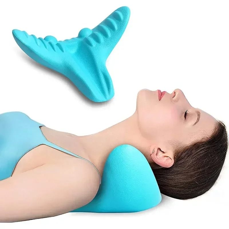 Neck and Shoulder Relaxer, Cer - Neck Traction Pillow recension och pris