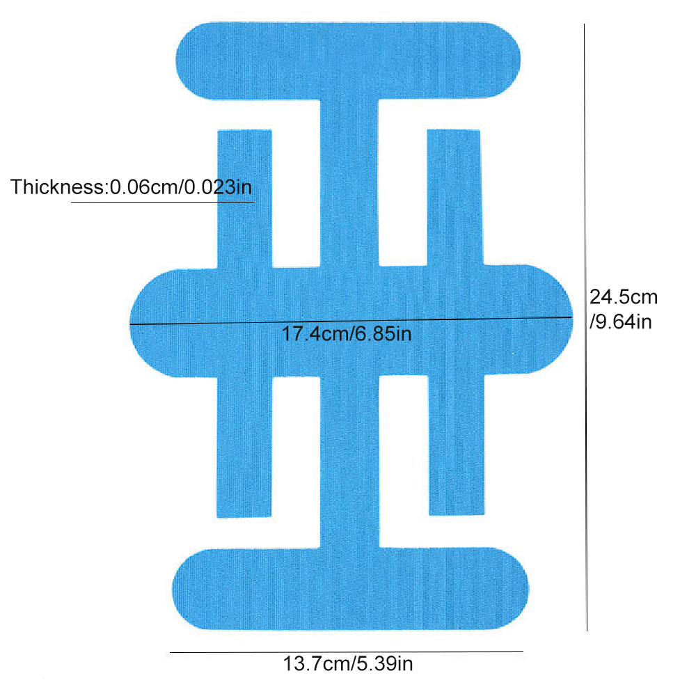 10PCS Precut Knee Kinesiology  - Sports Taping Precut recension och pris
