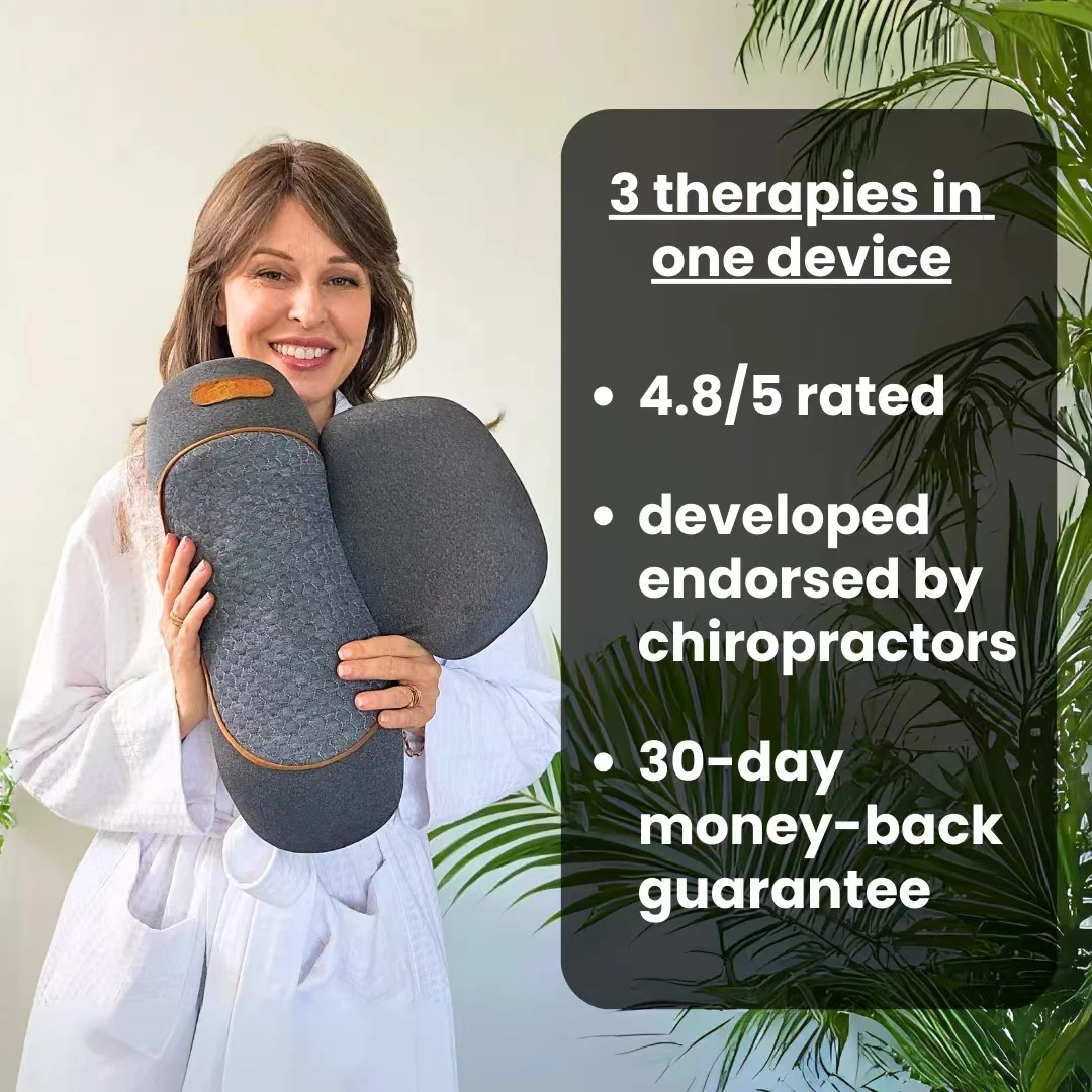 COSSEAL-3-in-1 Neck Massager C - Neck Traction Pillow recension och pris