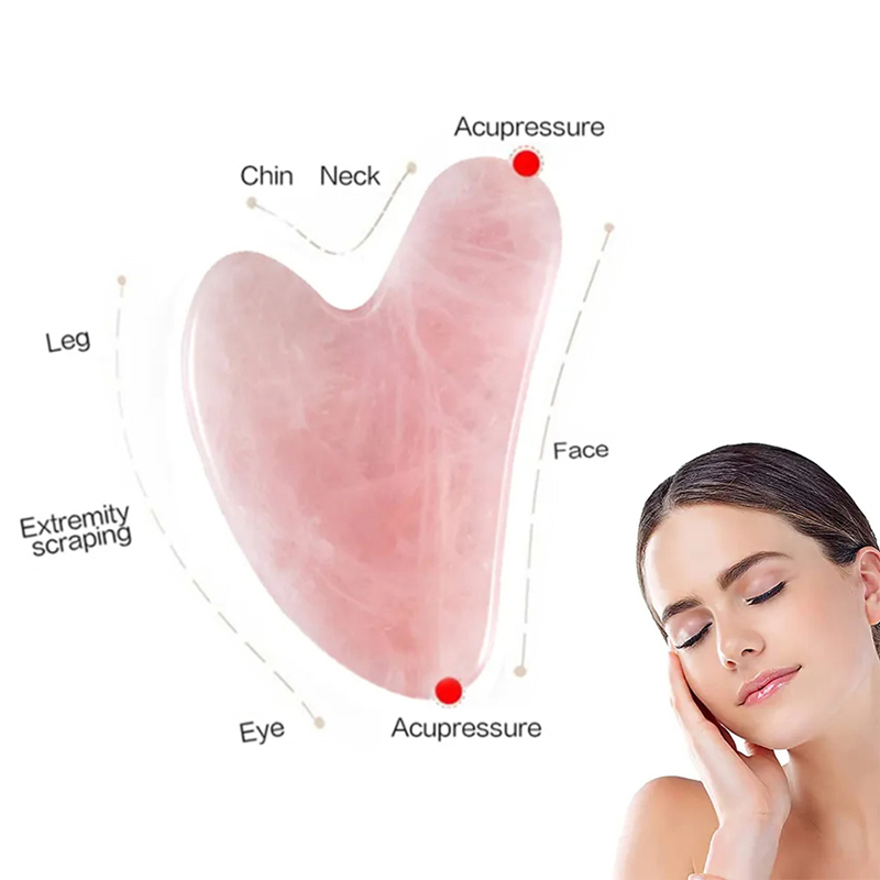 Natural Stone Jade Gouache Scr - Jade Gua Sha Tool recension och pris