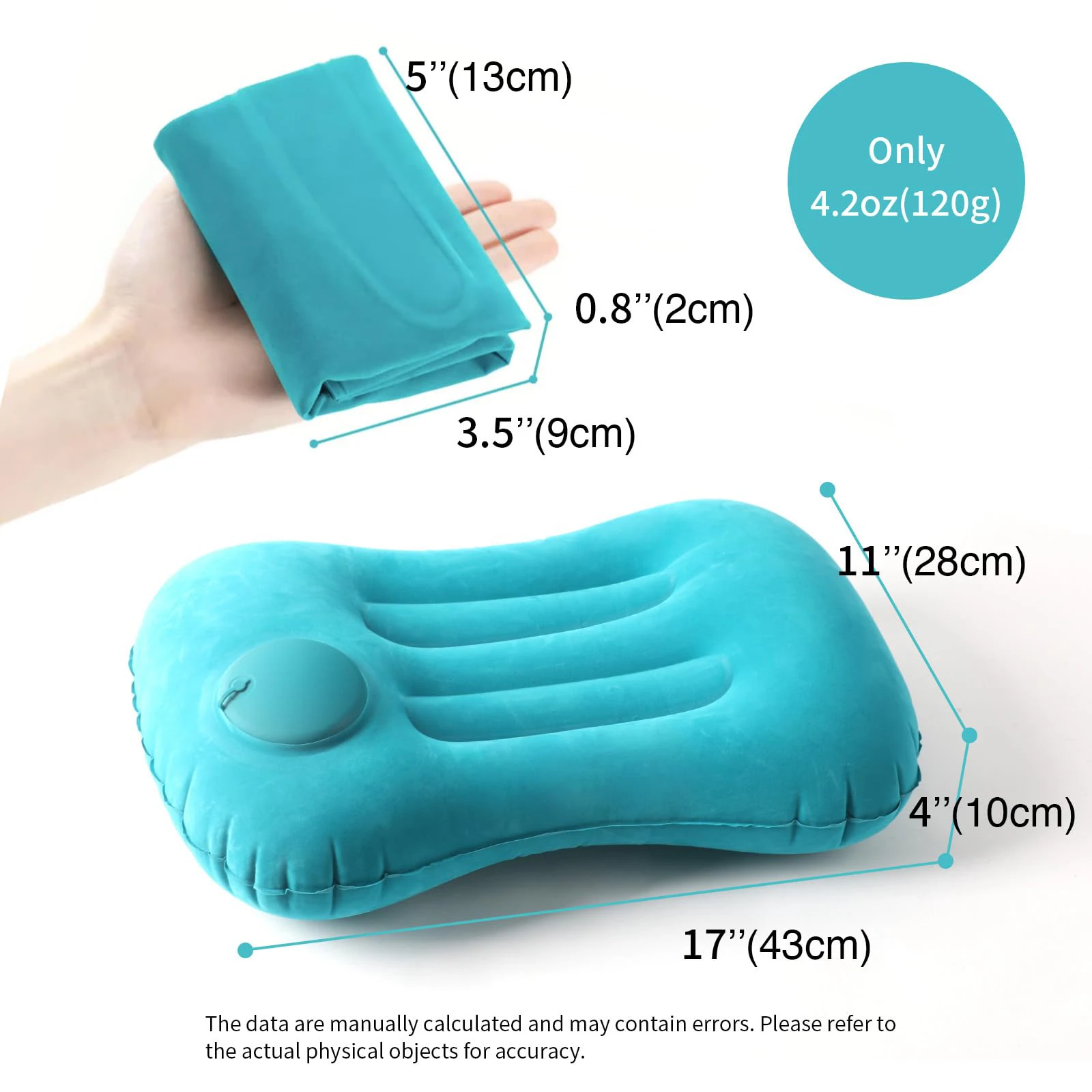 Portable Comfortable Inflatabl - Neck Traction Pillow recension och pris
