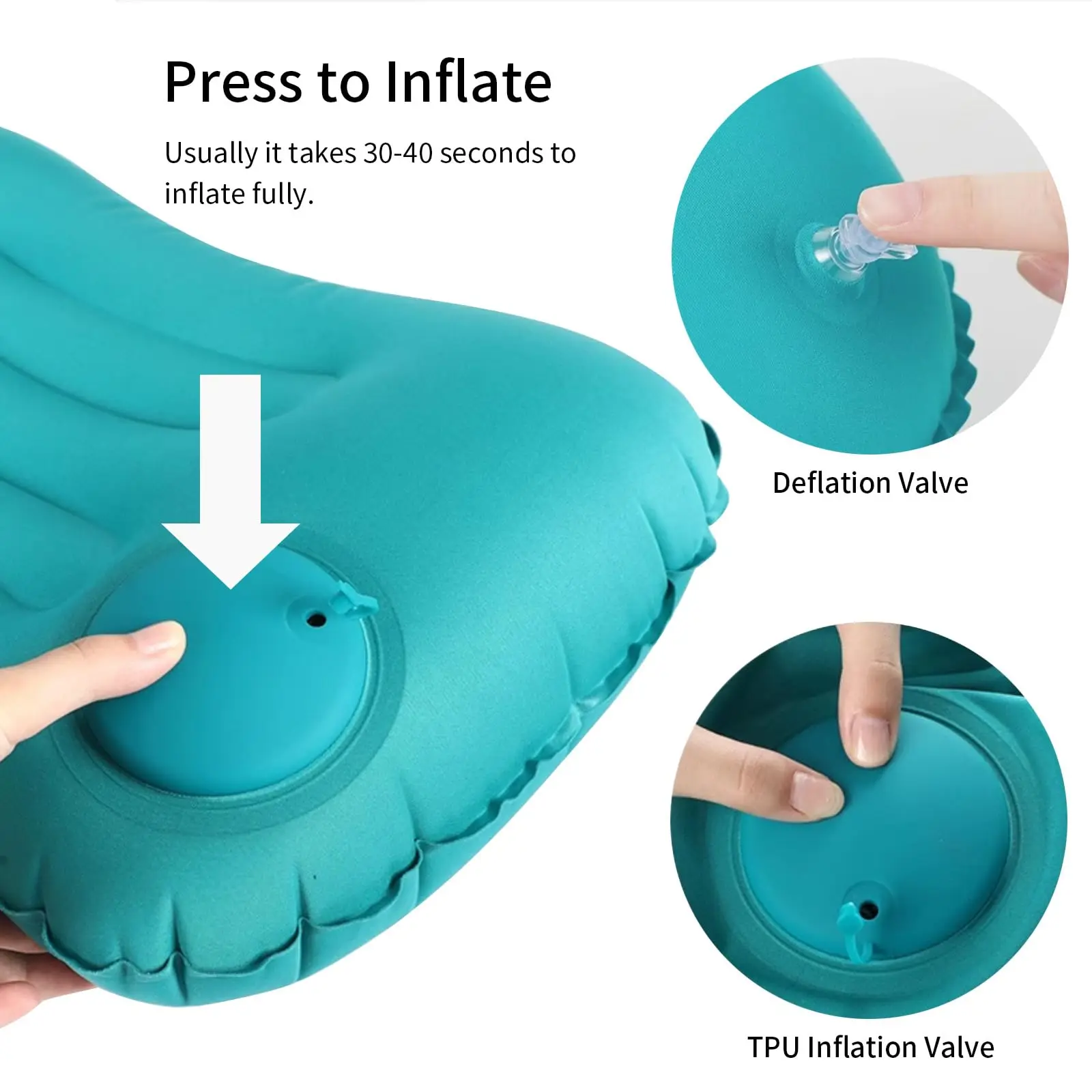 Portable Comfortable Inflatabl - Neck Traction Pillow recension och pris