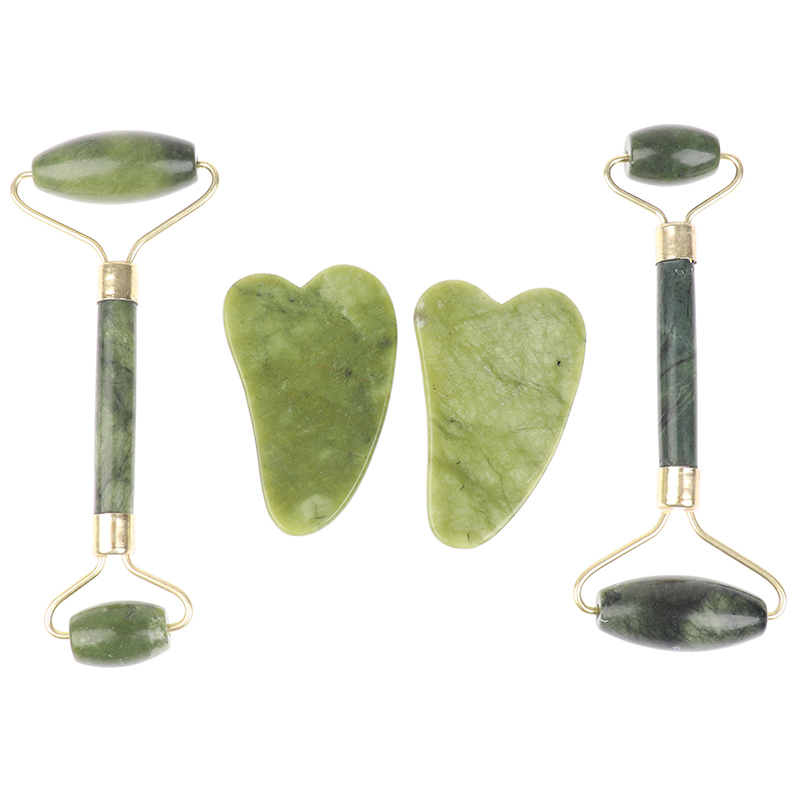 1Pcs/1Set Jade Guasha Scraping - Jade Gua Sha Tool recension och pris