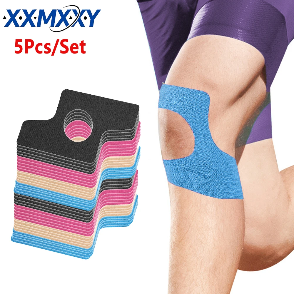 5PCS Precut Knee Kinesiology T - Sports Taping Precut recension och pris
