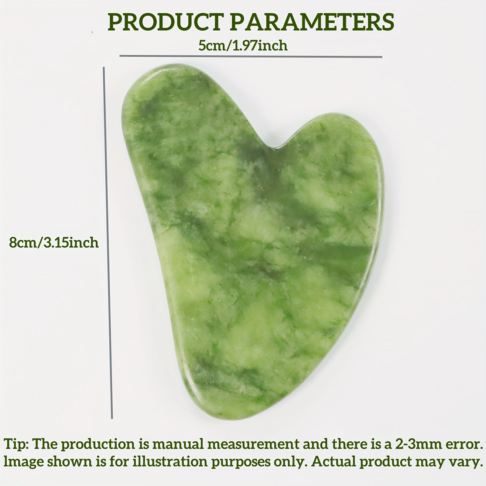 Facial Gua Sha Tool Jade Guash - Jade Gua Sha Tool recension och pris