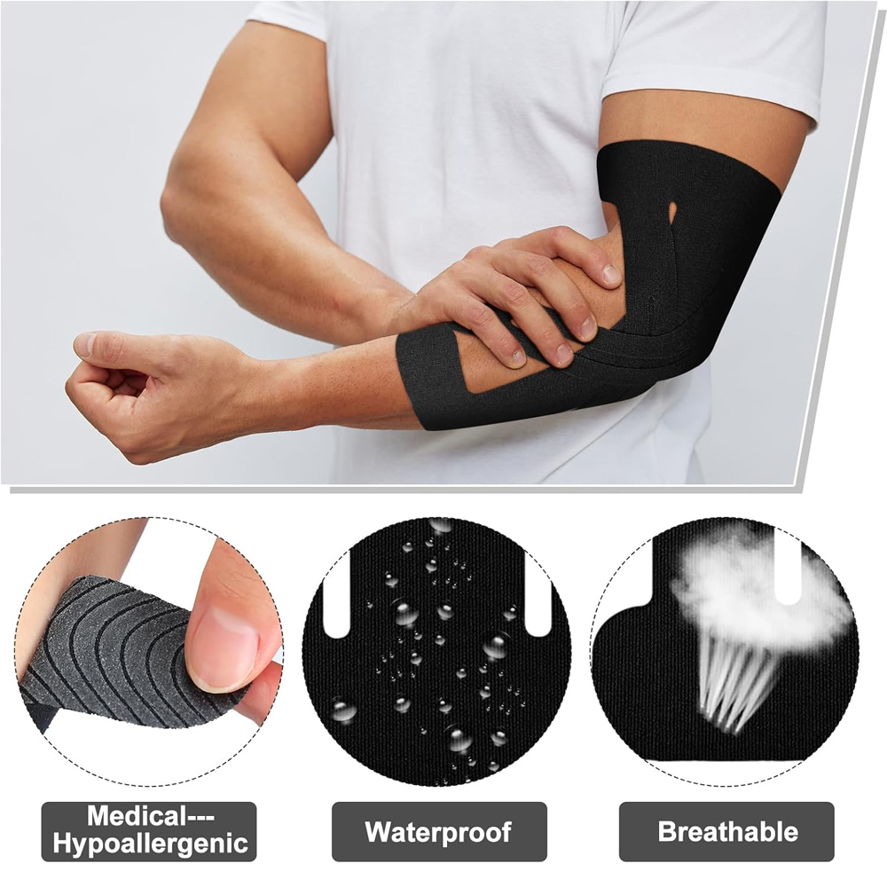 5PCS Precut Kinesiology Tape f - Kinesiology Tape Sports recension och pris