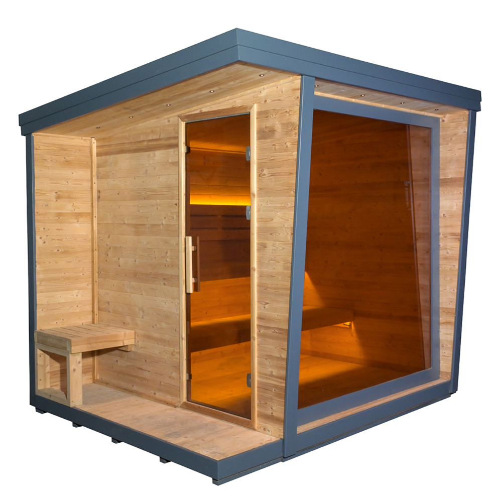 Custom Made Gray Outdoor Moder - Health Wellness Spa recension och pris