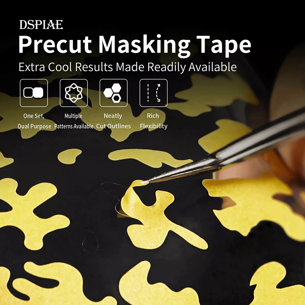 DSPIAE Digital Camouflage Bug  - Sports Taping Precut recension och pris