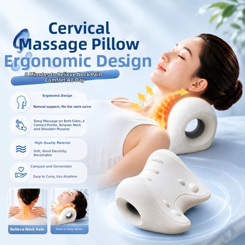 [CO]Ergonomic Neck And Shoulde - Neck Traction Pillow recension och pris
