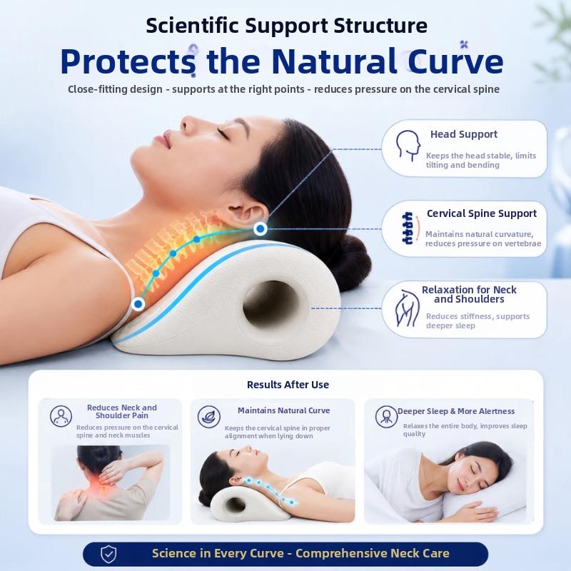 [CO]Ergonomic Neck And Shoulde - Neck Traction Pillow recension och pris